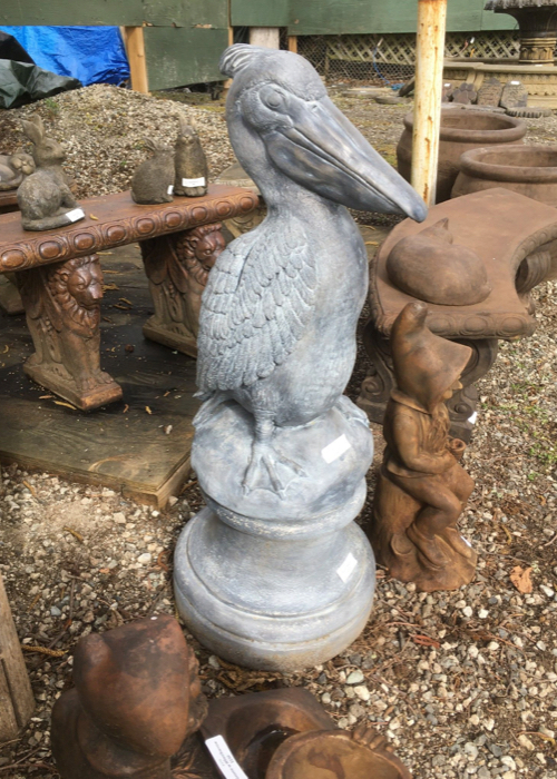 pelican statue